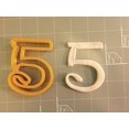 thumbnail image 4 of Number Five in Comic Font Cookie Cutter- Fast Shipping - Sharp Edges - Exceptional Quality, 4 of 4