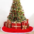 thumbnail image 2 of Rovga Mini Christmas Tree Skirt Desktop Christmas Tree Decoration Christmas Supplies Christmas Tree Apron Tree Decoration Atmosphere, 2 of 8