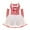 Red, variant on YONGHS Womens Candy Cane Leotard Tutu Dress with Gloves Christmas Holiday Party Elf Outfits Red S