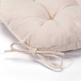 thumbnail image 5 of Chair Cushion, 4 Pack Chair Cushions for Dining Chairs, Chair Pads and Mat with Ties for Indoor Kitchen Seat and Desk (4 Count - 17 x 16 in, Beige), 5 of 14