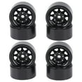 thumbnail image 2 of Universal Beadlock Wheels, Deep Groove Easy To Install High Compression Resistant Beadlock Wheels Iron High Strength 4Pcs  for ATV Black,White,Silver,Ti Color,Copper Color,Gold,Gun, 2 of 7