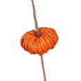 thumbnail image 5 of Evergreen Paper Rope Pumpkin Garland, Orange, 5 of 5