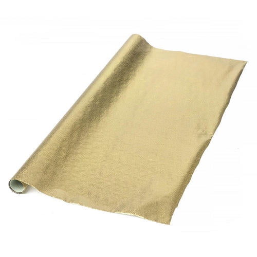 Gift Wrap Roll Solid Foil 27.5" 12 Sq.ft 1Pc LIVINGbasics™ Walmart