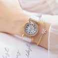 thumbnail image 5 of BS New Chain Simple Special Interest Light Luxury Ceramic Beads Women's Watch Quartz Watch Fashion, 5 of 6