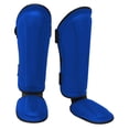 thumbnail image 3 of Espinilleras Muay Thai DYNWAVEMX Protección del Empeine de la Pierna Azul M 38cmx18cm, 3 of 8