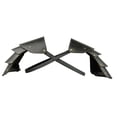 thumbnail image 1 of Gothic Steampunk Shoulder Armors Body Outfit PU Decoraciones Accesorios Cinturón Hombro Negro Jinwen Armaduras de hombro, 1 of 8