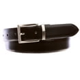 thumbnail image 2 of Men's Classic & Fashion Feather Edged Reversible Leather Dress Belt, 2 of 5