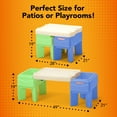 thumbnail image 6 of Simplay3 Kids 3-Piece Activity Table Set for Children 1.5 Years and up, Multicolor, 6 of 12