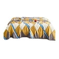 thumbnail image 2 of Xihbxyly Manta de Franela, Supersuave y Acogedora, Ligera y Cálida, Ideal para Todas Las Estaciones, Ideal para Sofá, Cama o Camping, Fácil de Limpiar, 1,2 X 2 M, Color Amarillo/Verde., 2 of 7