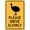 Warning Sign 2, variant on Cat Inside In Case Of Fire Please Save Our Cat Sticker, 8"x12" Security Outdoor Warning Sign, Pet Safety Alert Sign for Home Yard