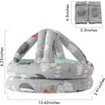 thumbnail image 4 of Baby Safety Helmet Infant Toddler Brehable & Adjustable Head Cushion Bumper Bonnet for Running Walking Crawling, 4 of 5