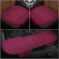 thumbnail image 3 of 3PCS Car Seat Cushion for Front and Back Seat 3D Soft Breathable Auto Seat Cover Comfort Non-Slip Rubber Bottom Car Seat Protector Pad, 3 of 5