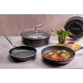 thumbnail image 2 of Vasconia | Batería de Cocina con Antiadherente Urban 11 Piezas de Aluminio - Color Negro, 2 of 5