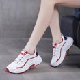 thumbnail image 3 of Women's Wide Toe Road Running Shoes, Stylish Hiking Sports Tennis Shoes, Rubber Outsole, 3 of 8