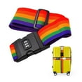 thumbnail image 4 of unbranded 2Ud De Seguridad Para Maletas Con Cerradura De Combinación Y Material Súper Multicolor, 4 of 7