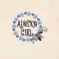 thumbnail image 4 of Inktastic Alaska Girl Forget-me-not Flower Girls Baby T-Shirt, 4 of 5