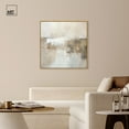 thumbnail image 3 of Windswept Reverie I Canvas Minimalist Abstract by Art Remedy, Gold Frame, 40" x 40", 3 of 7