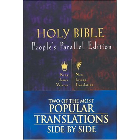 Pre-Owned Holy Bible: People's Parallel Edition (King James Version/New Living Translation) (Hardcover) 084233257X 9780842332576