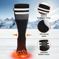 thumbnail image 4 of LATITOP Heated Socks for Men Women, 7.4V 22.2WH Rechargeable Battery Electric Heated Socks, Up to 10H Heating & Full Sole Heating & 3-Level HeatingTemperature for Outdoor Work Fishing Skiing Camping, 4 of 8