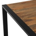 thumbnail image 3 of Simpli Home McKenzie 66 inch x 40 inch Rectangle Modern Industrial Dining Table in Light Tobacco, 3 of 12