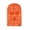 Orange, variant on COM1950s Comfortable Face Masks, Soft Face Masks, European and Winter Warm Knitted Three Hole Ear Protection Cold Proof Riding Face Mask Hood Cover, Fashionable Face Mask, Comfortable Face Mask