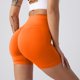 thumbnail image 2 of Pantalones cortos sin costuras para mujer que realzan los glúteos - Pantalones cortos de yoga de cintura alta, nailon y spandex, tallas S-XL, 2 of 3
