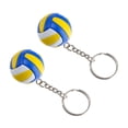 thumbnail image 3 of 2pcs Volleyball Keychain Theme Key Pendant for Volleyball Fans Party Favors Boys Girls, 3 of 6