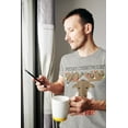 thumbnail image 3 of Old Glory Mens Christmas Merry ChristMoose Moose Short Sleeve T Shirt, 3 of 6
