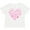 AA-White, variant on Inktastic Valentine words in pink Boys or Girls Toddler T-Shirt