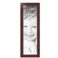 thumbnail image 2 of ArtToFrames 8" x 27" Cherry Picture Frame, 8x27 inch Red MDF Poster Frame (WOM-4333), 2 Pack, 2 of 8