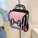 thumbnail image 4 of Mochila para la escuela primaria, gran capacidad, de doble hombro multifuncional, grados 3-6 C, 4 of 7