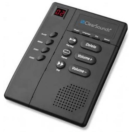 UPC: 0793537807005 | ClearSounds ANS3000 Amplified Digital Answering Machine w/ Slow Speech Message Playback