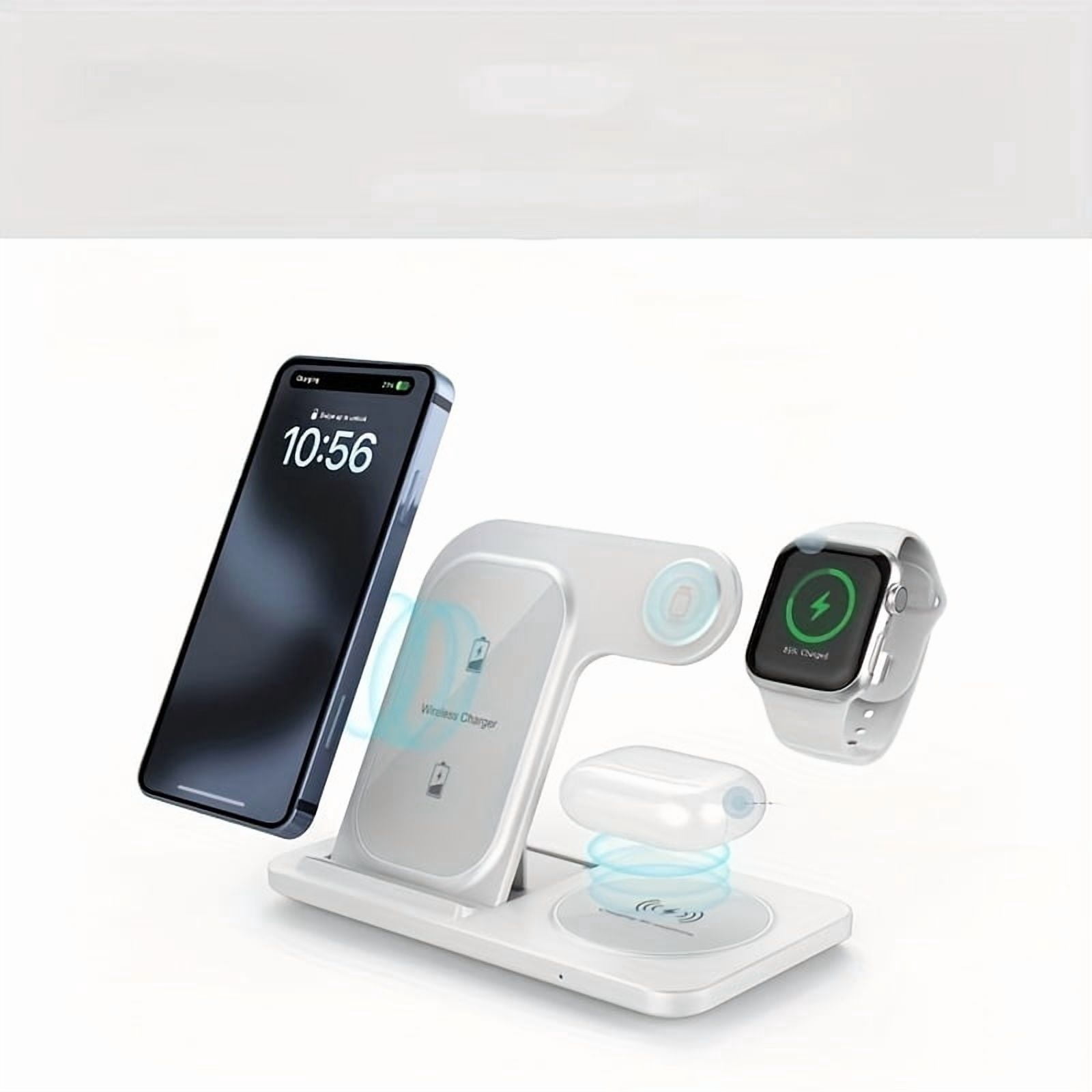 3-In-1 Foldable Portable Wireless Charger Suitable for Iphone, for Samsung And Other Wireless Charging Models, for Apple Watch, for Airpods