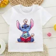 thumbnail image 3 of Camiseta de algodón para niños, camiseta de dibujos animados de Disney Lilo Stitch, camiseta de manga linda de Stitch, camiseta gráfica Y2k, camisetas para niñas y niños, 3 of 5
