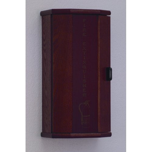 Wooden Mallet Fire Extinguisher with Engraved Door Panel