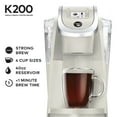 thumbnail image 2 of Keurig K200 Single-Serve K-Cup Pod Coffee Maker, Sandy Pearl, 2 of 10