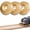 Curved Surface*3, variant on Angle Grinder Polishing Pad, 3PCS Wood Sanding Disc for Angle Grinder for Cutting, Shaping, Sanding, Made of Tungsten Carbide Alloy Steel, 5/8" Arbor, 4" Outer Diameter (Mix*3)