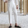 thumbnail image 2 of Pantalones de trabajo para hombre, trajes fluidos para oficina, pantalones holgados drapeados para hombre, ropa barata, ofertas, reseñas coreanas, muchos vestidos de verano 2024, primavera, 2 of 5