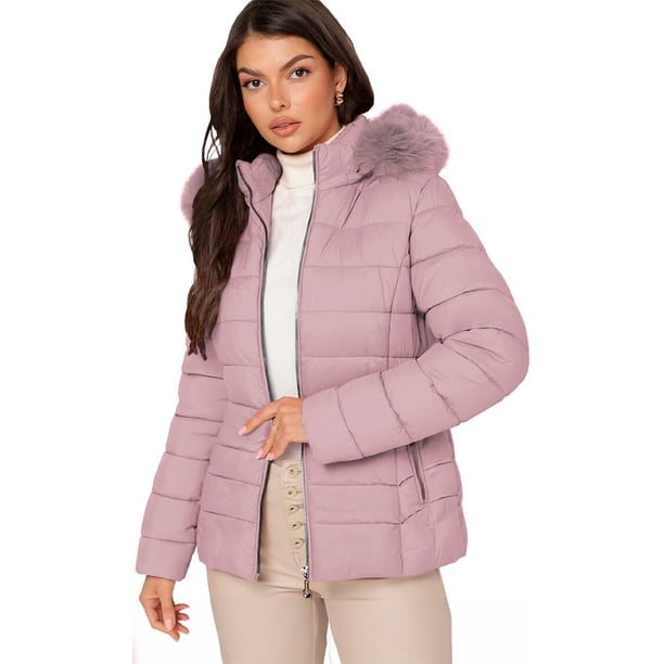 Chamarra para Mujer Shendy Vendy con Forro Interno Gorro de Peluche Suave