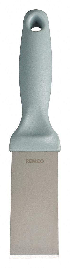6.75 L x 10.25 W Remco 29115 White Beveled Nylon Blade Stiff Floor Scraper 