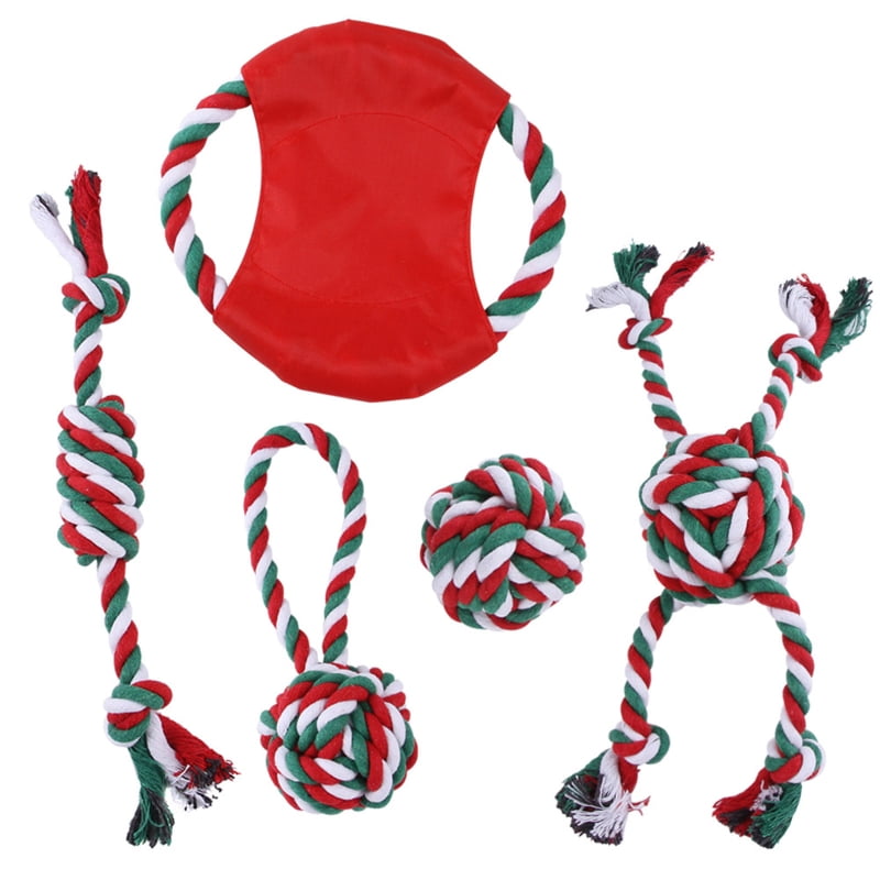 13 Pieces Rough Rope Dog Chew Toys More Funny Long Lasting Indestructible Dog Promote the Relationship Keep Healthy