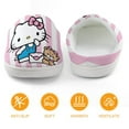thumbnail image 5 of Kids Slippers Hello Kitty House Slippers Warm Soft Plush Slipper Anti-Slip Winter Fluffy House Shoes for Boys Girls, 5 of 7