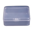 thumbnail image 2 of PP Square Storage Case Collection Box Jewelry Container Business Card Holder Red PP, 2 of 8
