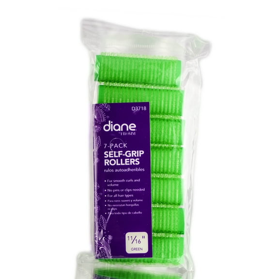 Diane Self Grip Green Rollers (11/16" x 7 Pack)