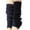 A-Dark Blue38, variant on Womens Socks Autumn Winter Minimalist Knitting Thermal Leg Warmers Socks Streetwear Casual Keep Warm Stirrup Socks