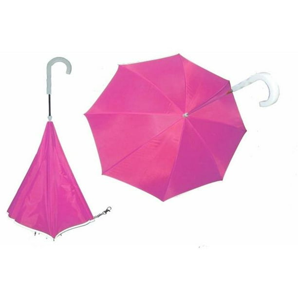 Pet Life LLC 1UMBPKW Parapluie de Protection avec Doublure Réfléchissante et Support de Laisse