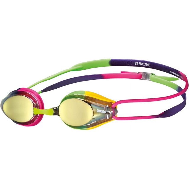 Tracks Unisex Adult Essential Racing Swim Goggles Competitive Swimmers FINA-Approved Anti-Fog Mirror/Non-Mirror Lens