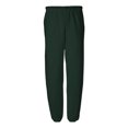 thumbnail image 2 of Jerzees Mens NuBlend Elastic Bottom Sweatpants, XL, Forest Green, 2 of 4
