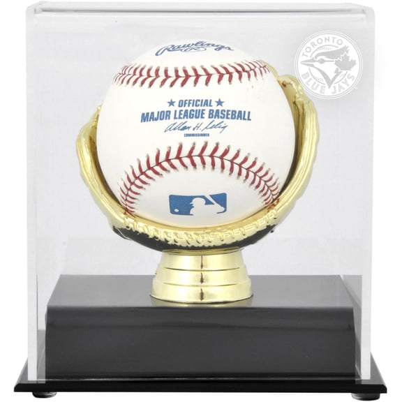 Toronto Blue Jays Gold Glove Single Baseball Logo Display Case