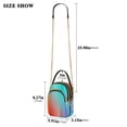 thumbnail image 2 of ALAZA Chain Crossbody Bags for Women Abstract Rainbow Shoulder Handbag Phone Purse, 2 of 5